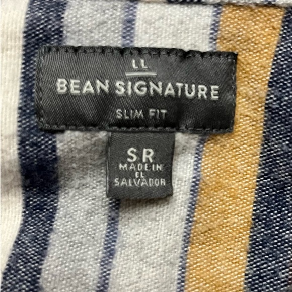 L L Bean Signature Men’s 1933 Chamois Cloth Shirt Size Small - Picture 4 of 8